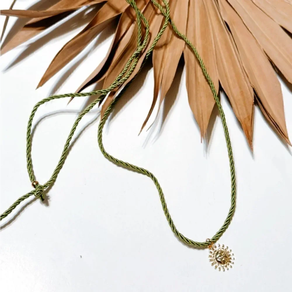 Anthropologie green cord