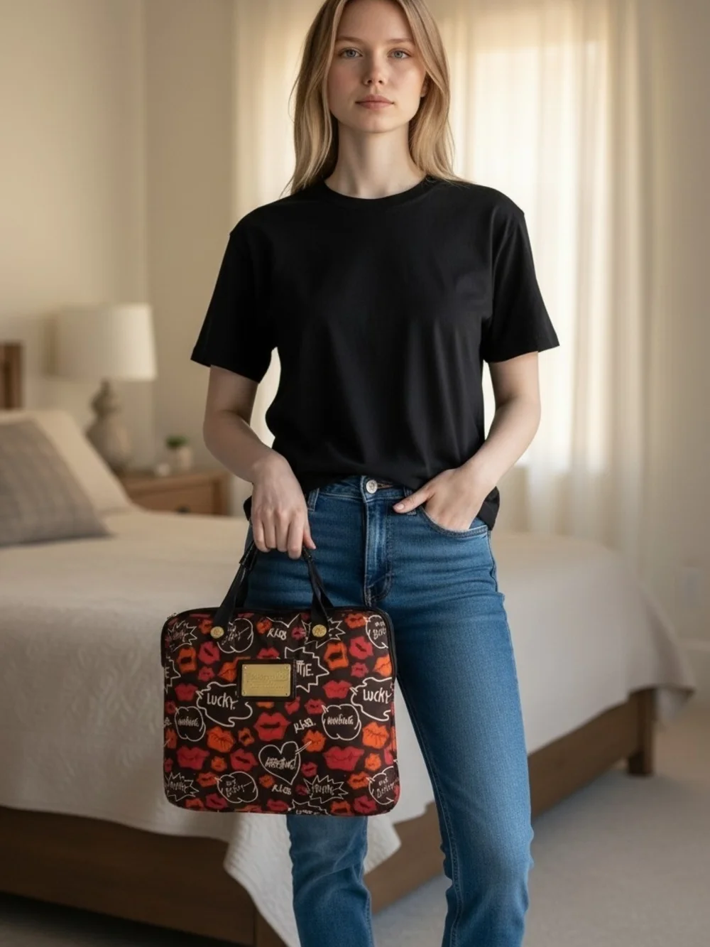 Betsey Johnson Laptop Tablet Bag Case