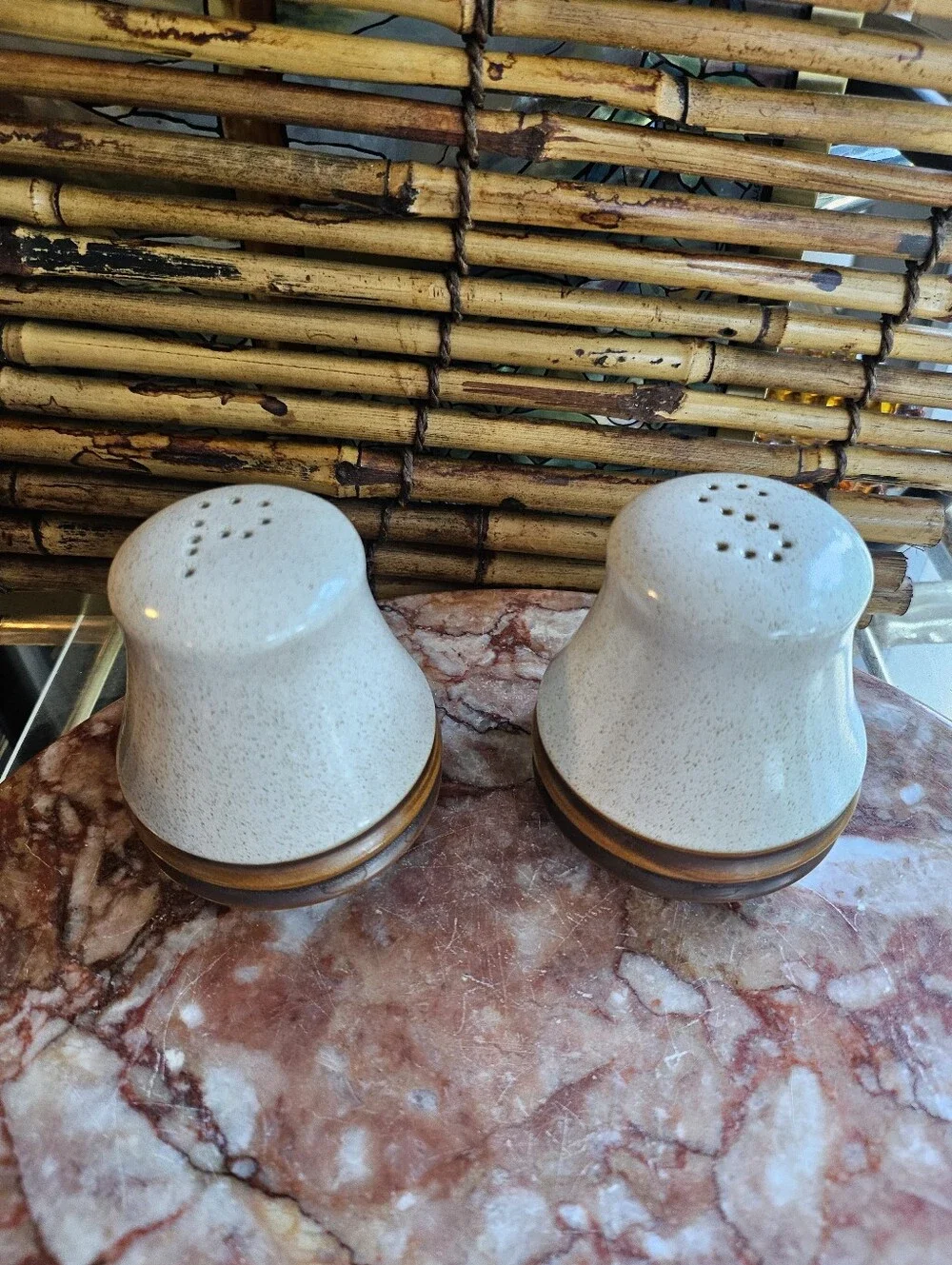 Denby Potters Wheel Salt & Pepper Shakers