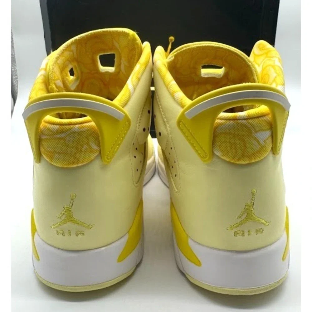 Air Jordan 6 Retro GS Citron Tint Yellow 543390-800 Youth 7Y EU40 w/ Box