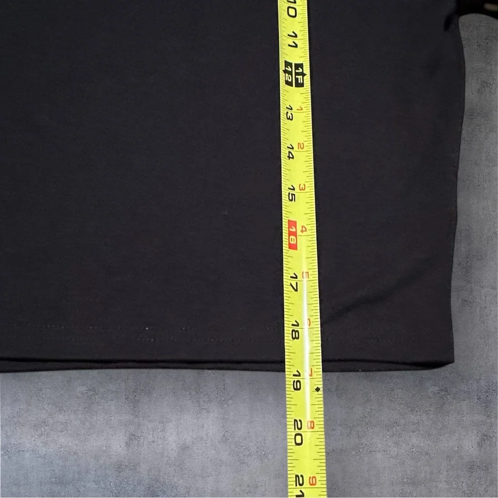 Converse Youth‎ Black Crop Sweatshirt Silver Stars Size 10-12