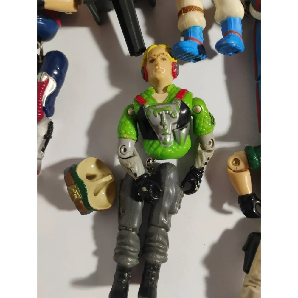 Vintage GI Joe Lot 1983/84 ARAH~ Nice Early Figure Parts Lot! Some HTF! Clean!