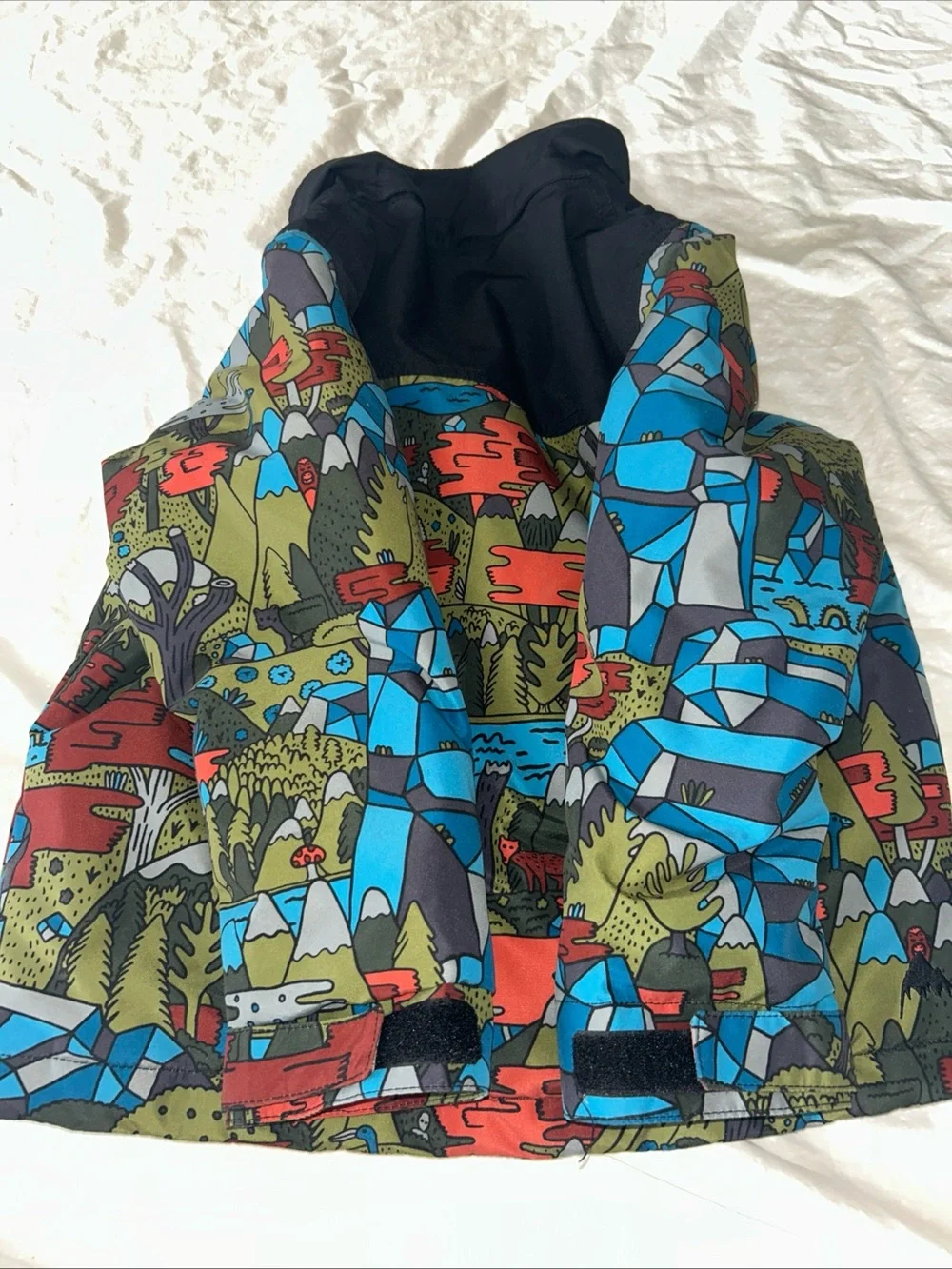 Burton Dry Ride Minishred Twist Insulated Waterproof Snow Jacket Size 4T