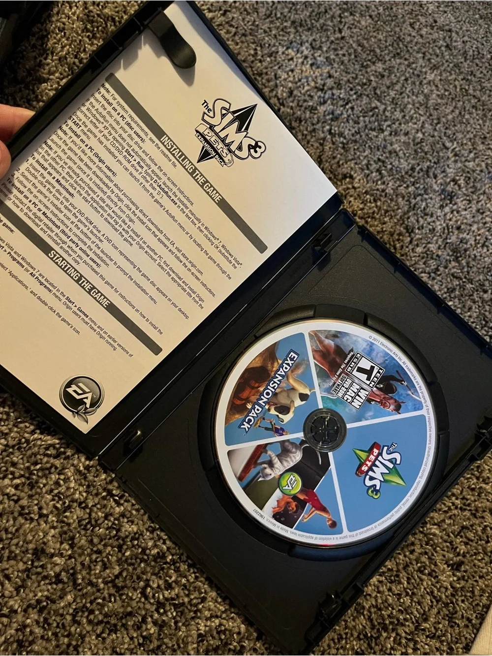 Electronic Arts sims computer