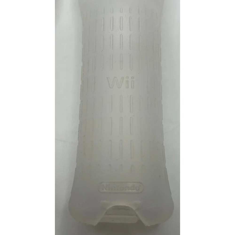 Nintendo‎ Wii Remote Silicone Gel Cover Grip Sleeves Pair Lot of 2 OEM Official
