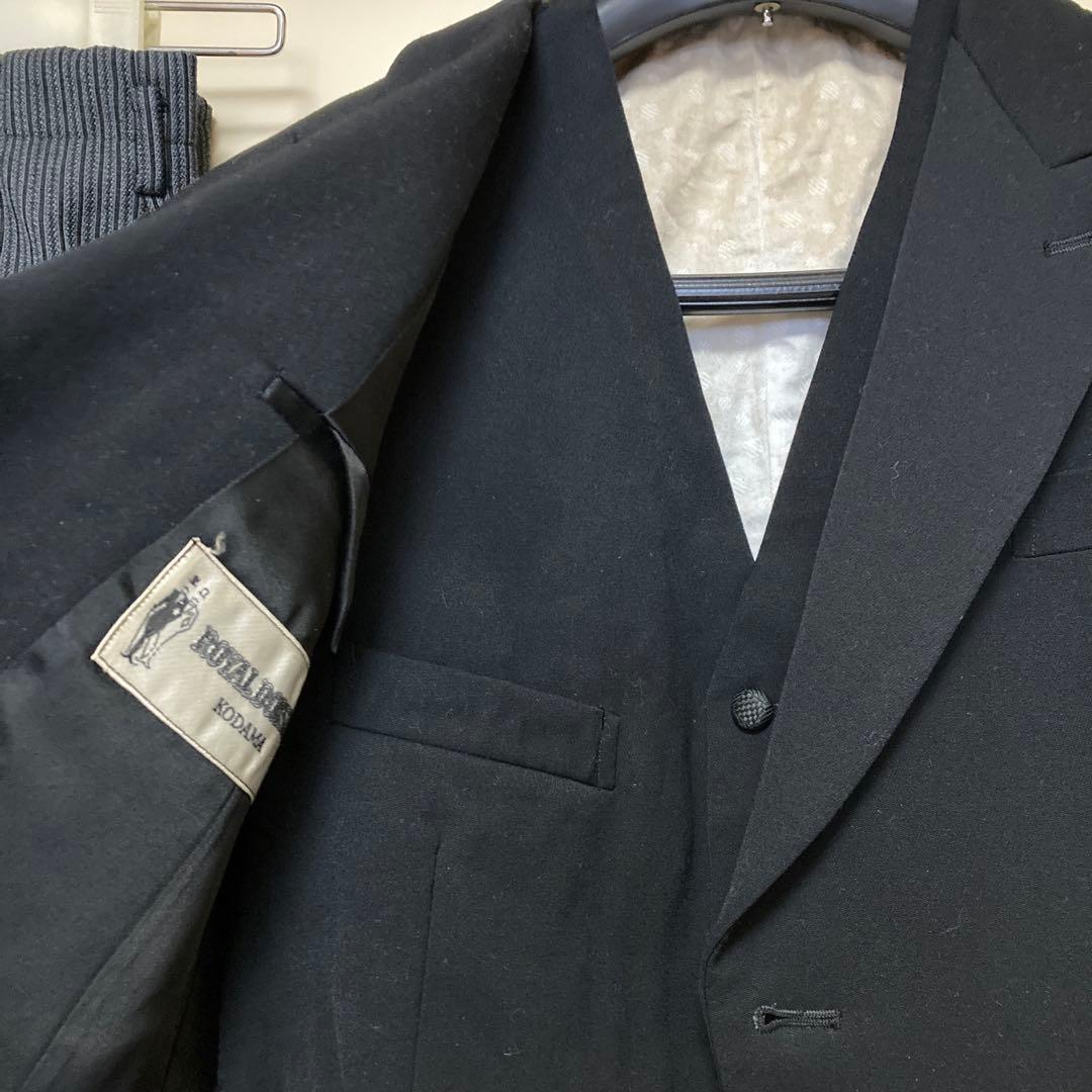 Morning suit set (3-piece) for formal occasions, weddings, and ceremonies