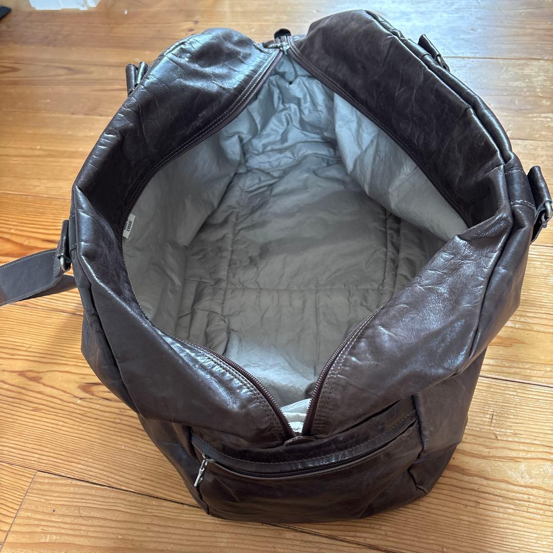m0851 Aniline Shoulder Boston Bag
